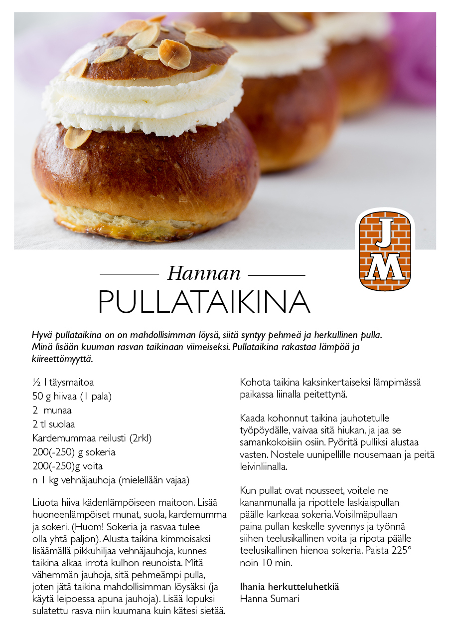 Hanna Sumarin laskiaispullat | JM Suomi